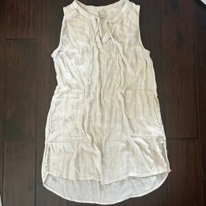 Women's Prana lightweight sleeveless swim cover-up Size M flowy Spring Break